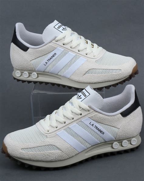 adidas la trainer 39 1/3|Adidas la trainer woven white.